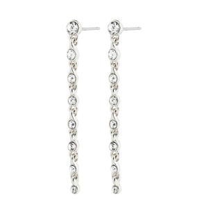 silver plated oorbellen Imogene