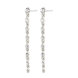 silver plated oorbellen Imogene