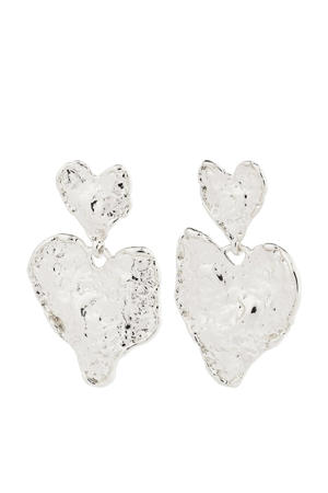 silver plated oorbellen Ryan