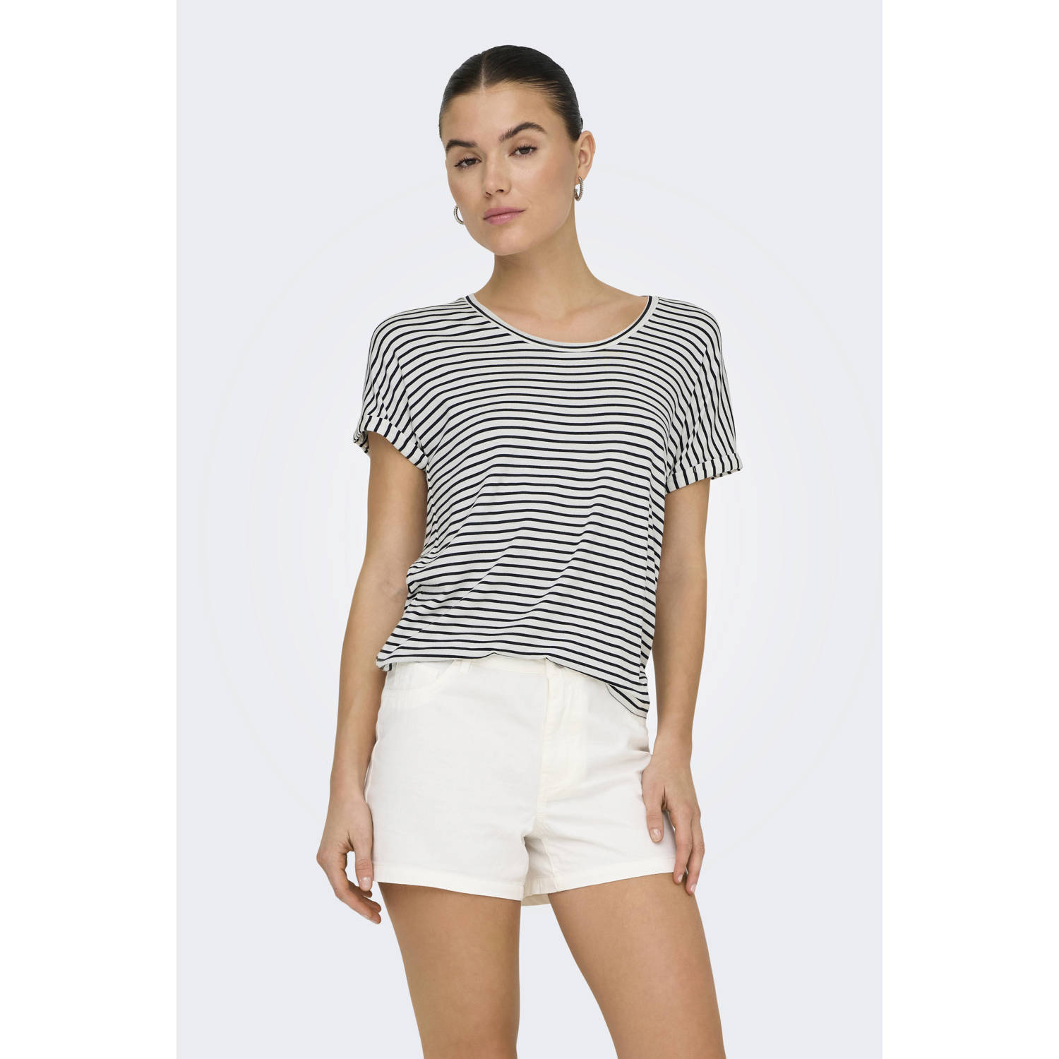 JDY Shirt met korte mouwen SISSY S S O-NECK TOP JRS
