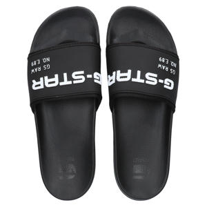   badslippers zwart