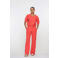 Geisha flared regular waist broek rood