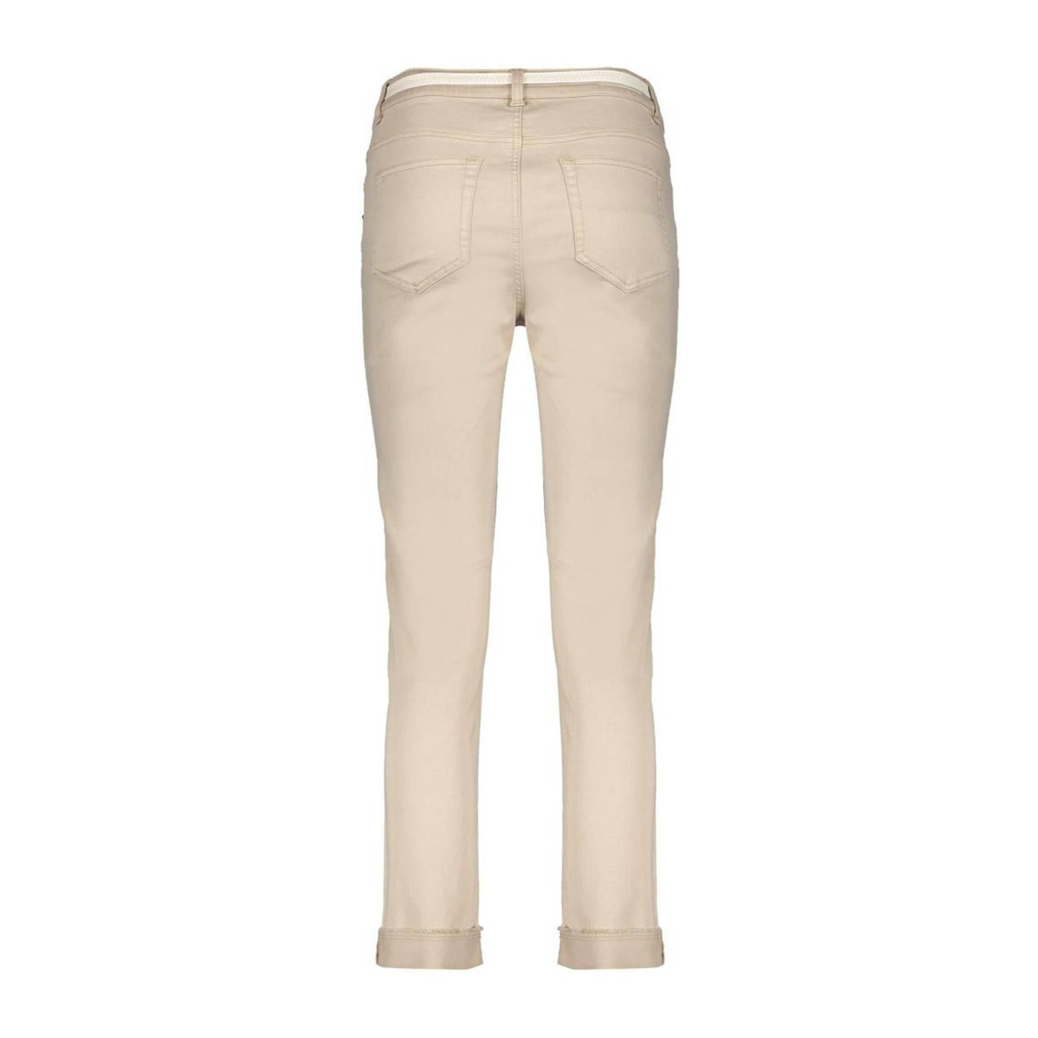 Geisha regular waist slim fit jeans zand