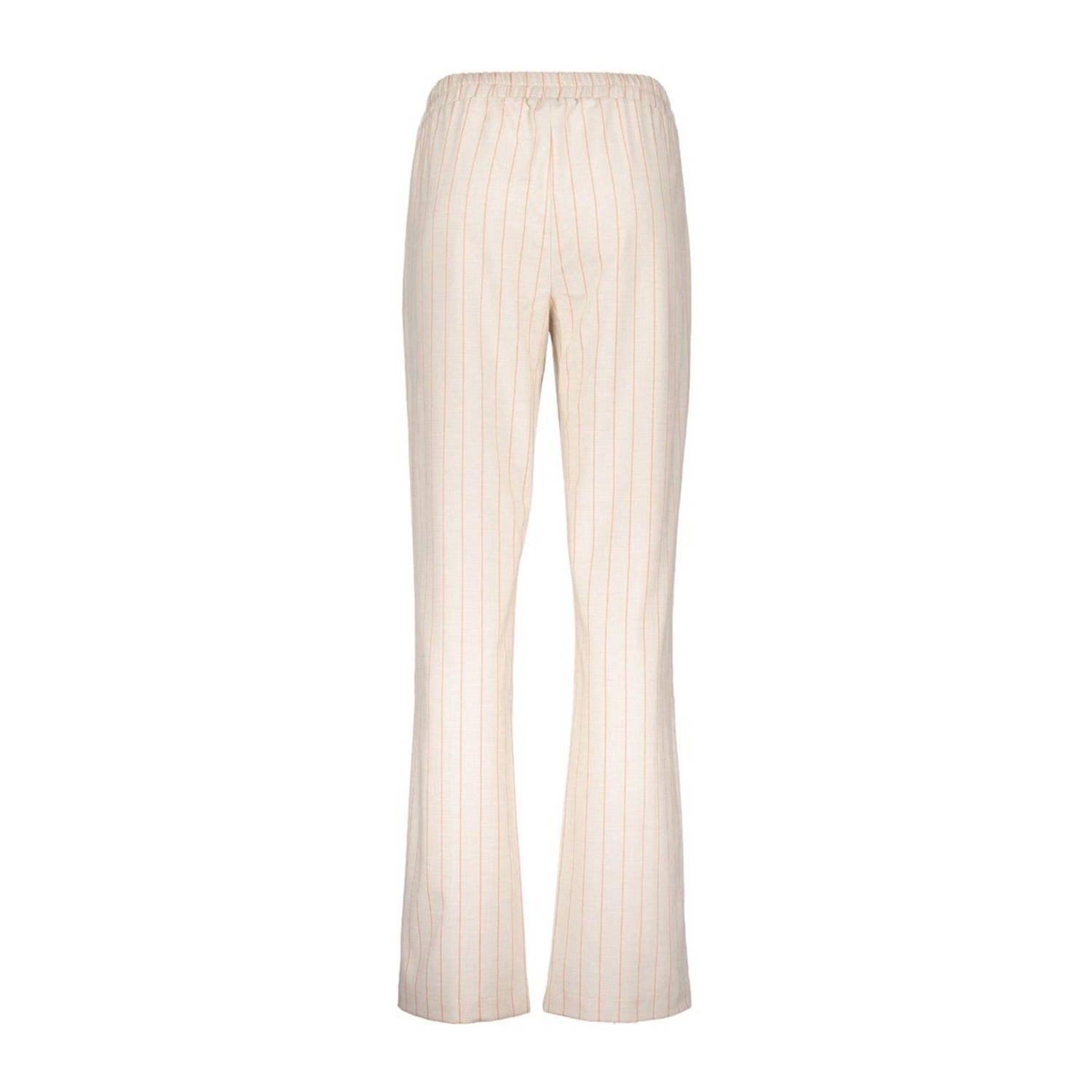Geisha straight regular waist broek ecru