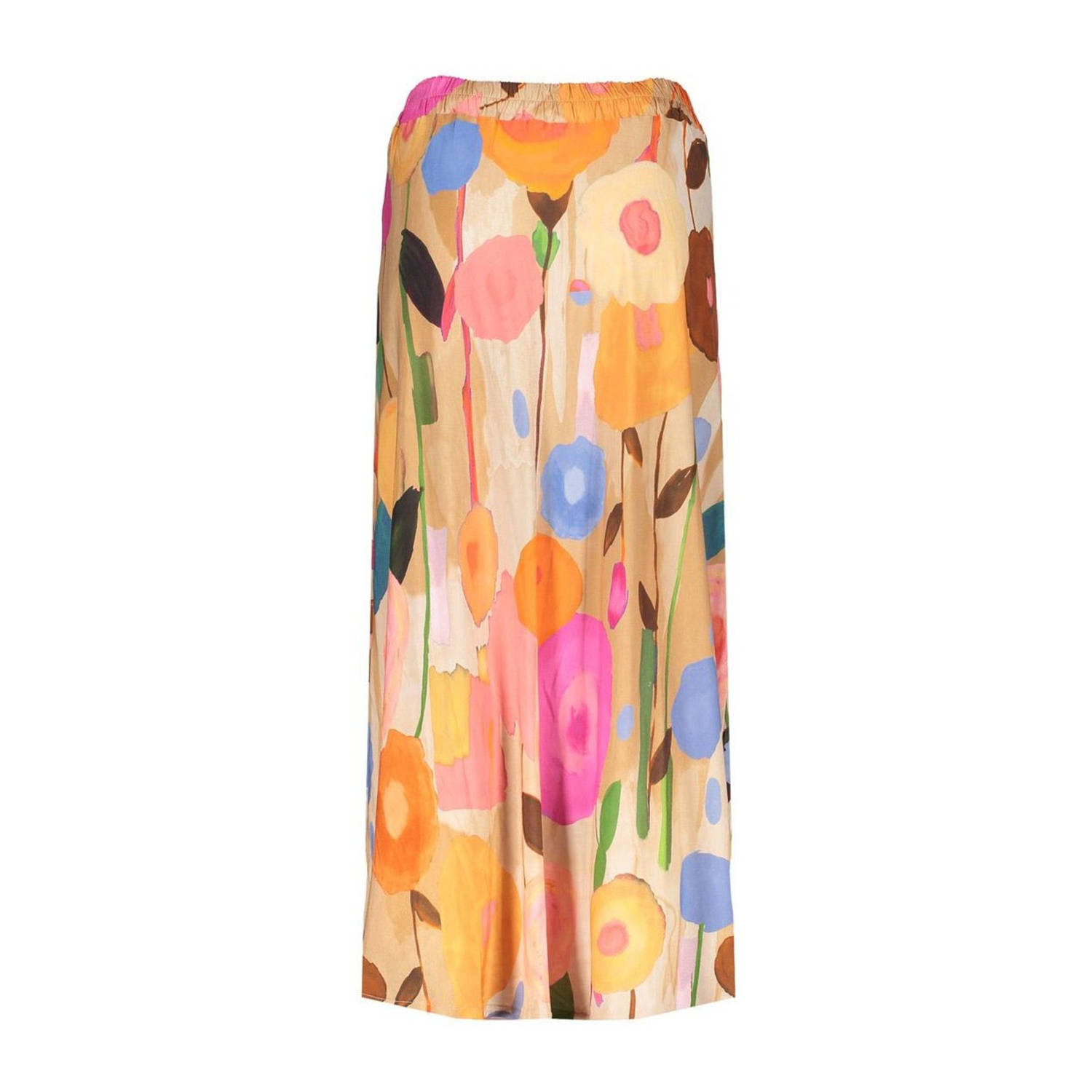Geisha midi rok multi