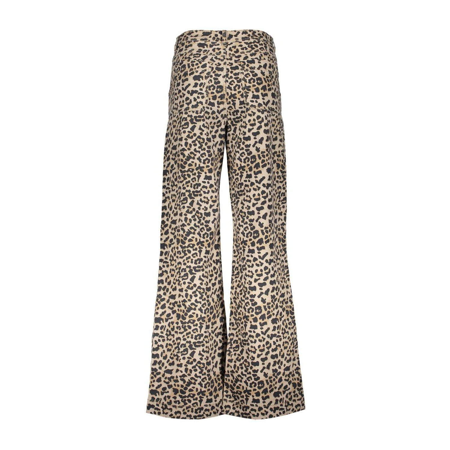 Geisha regular waist flared jeans zand