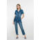 Geisha jumpsuit medium blue denim