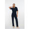 Geisha jumpsuit donkerblauw