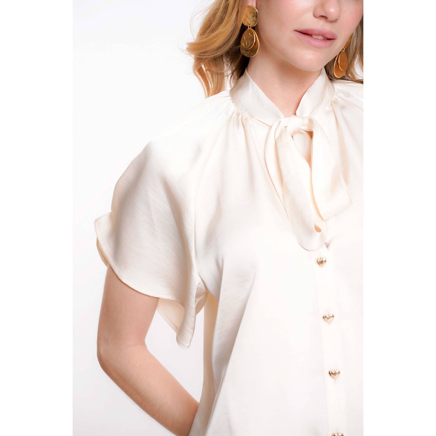 Geisha blouse ecru