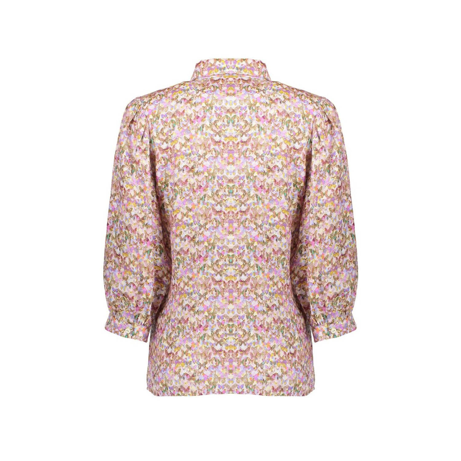 Geisha blouse oranje