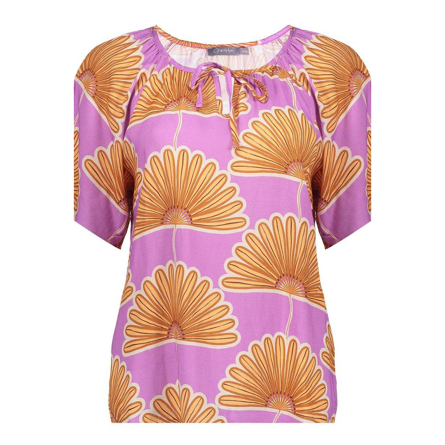 Geisha top fuchsia