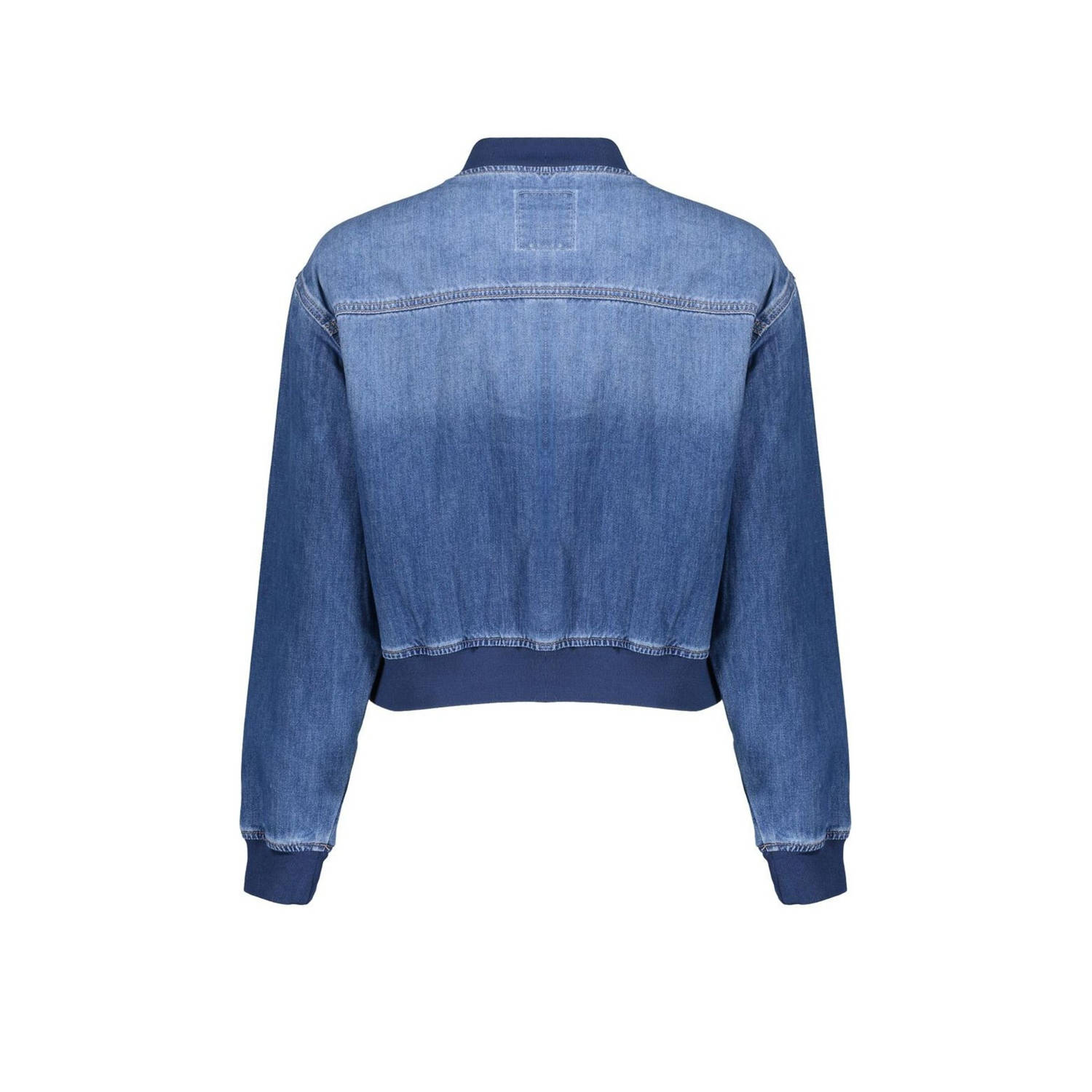 Geisha bomberjack medium blue denim