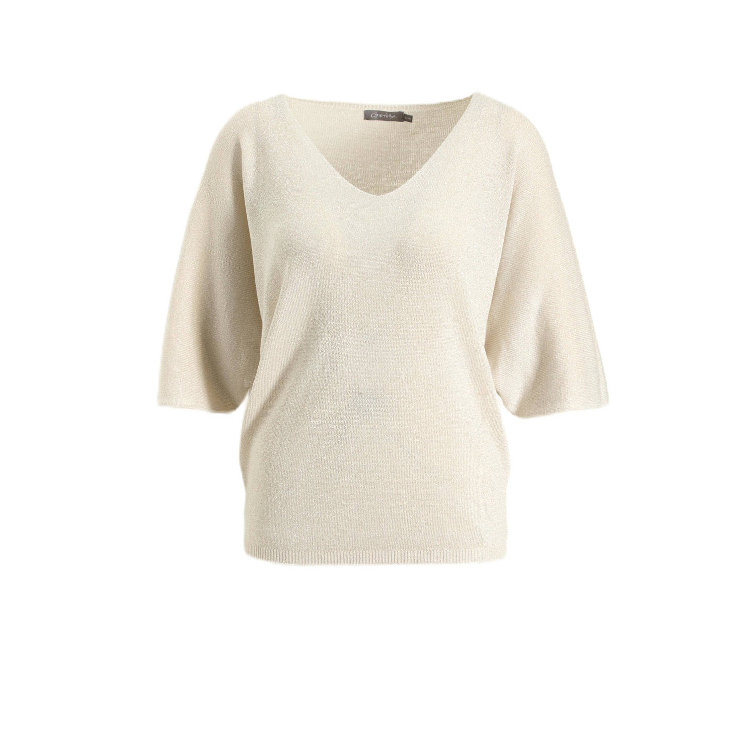 Geisha top beige