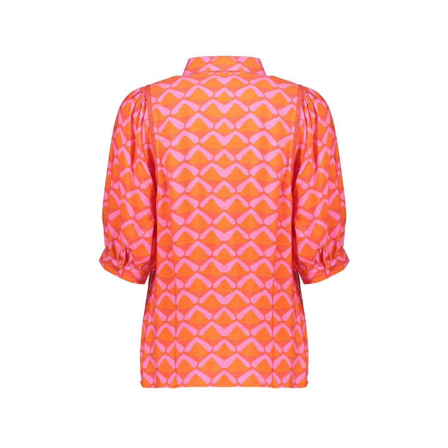 Geisha blouse roze