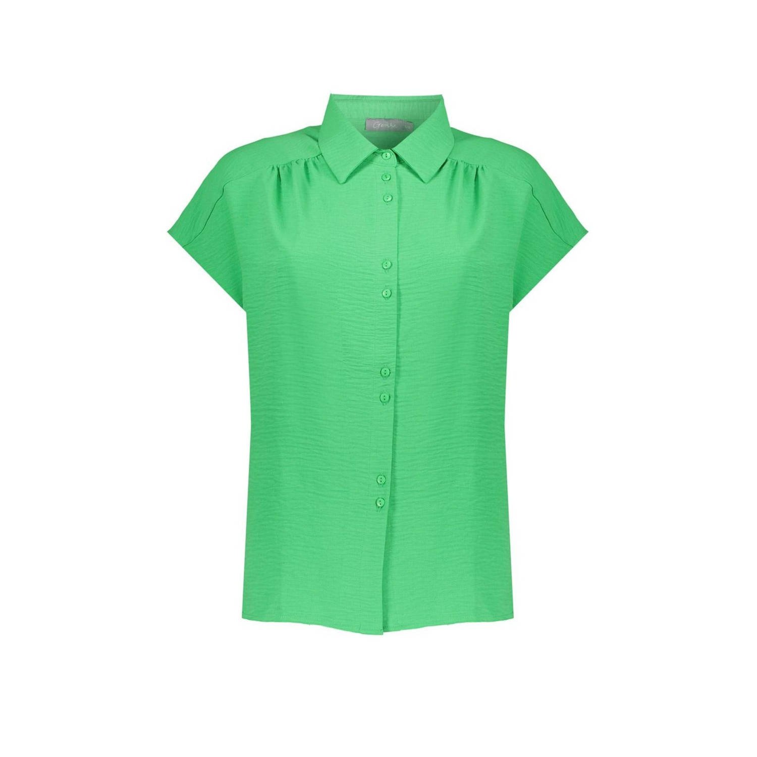 Geisha blouse groen