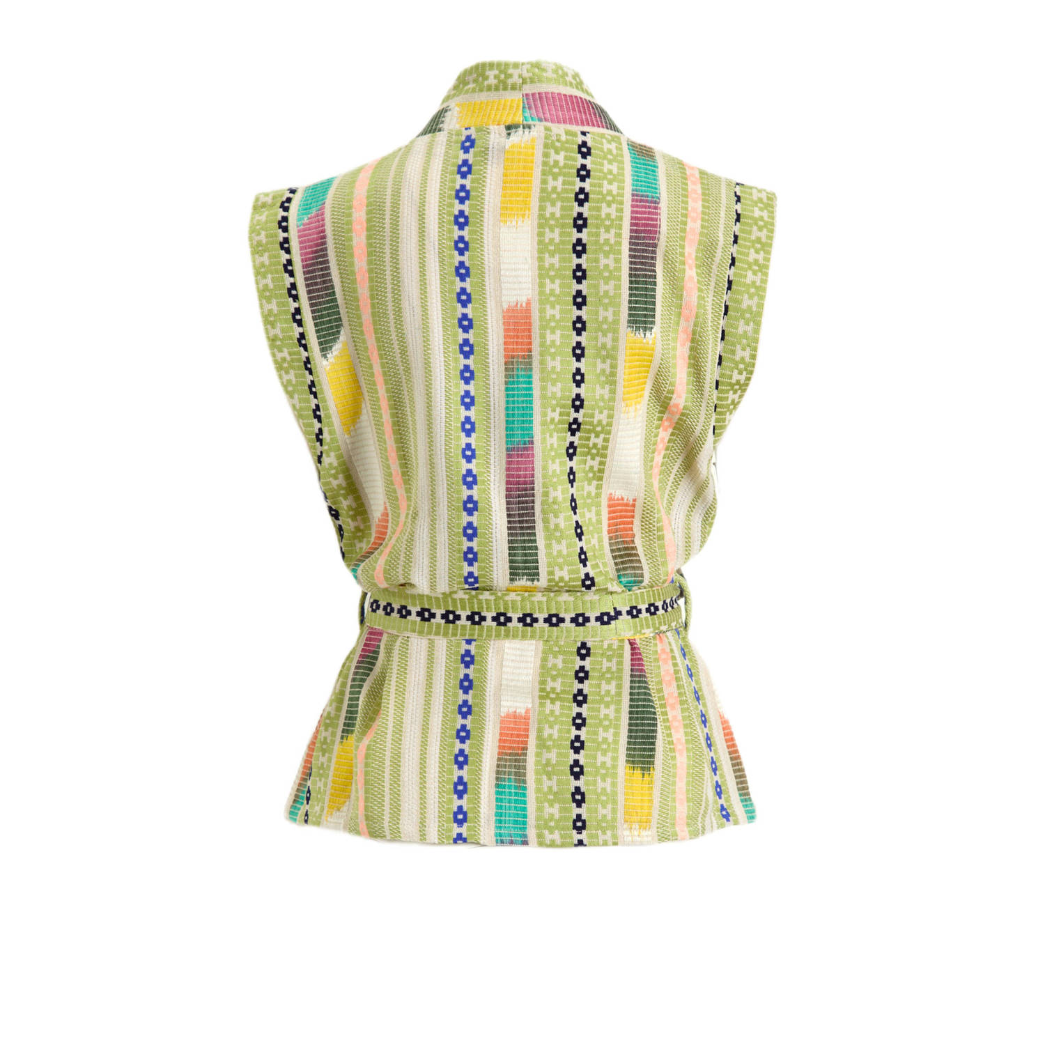 Geisha gilet groen