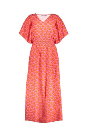 maxi jurk roze