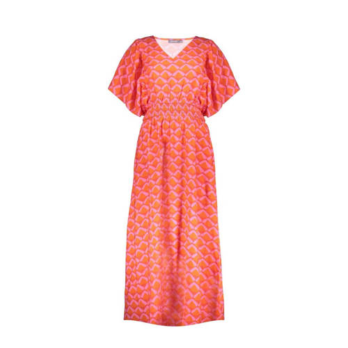 Geisha maxi jurk roze afbeelding