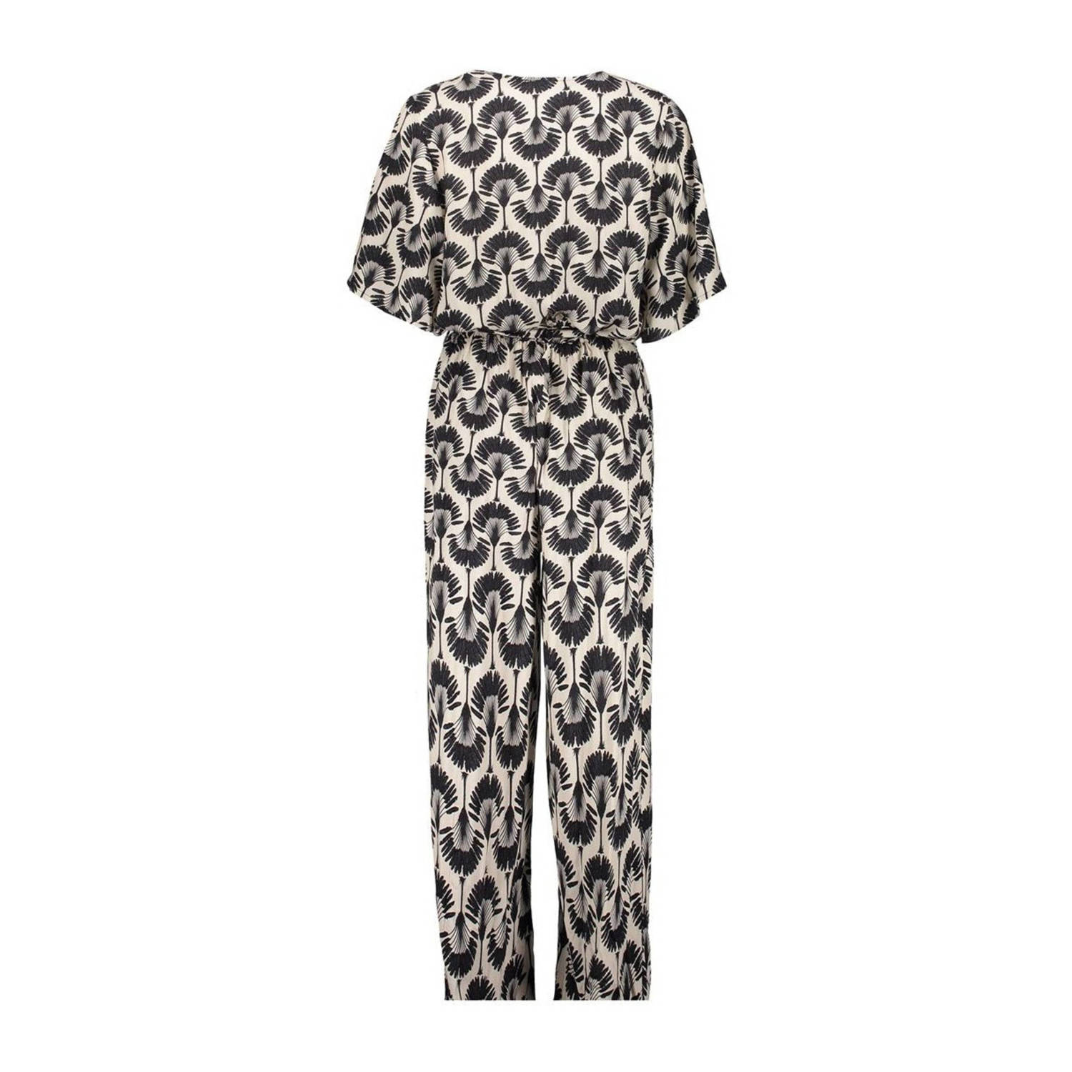 Geisha rechtvallend jumpsuit zwart