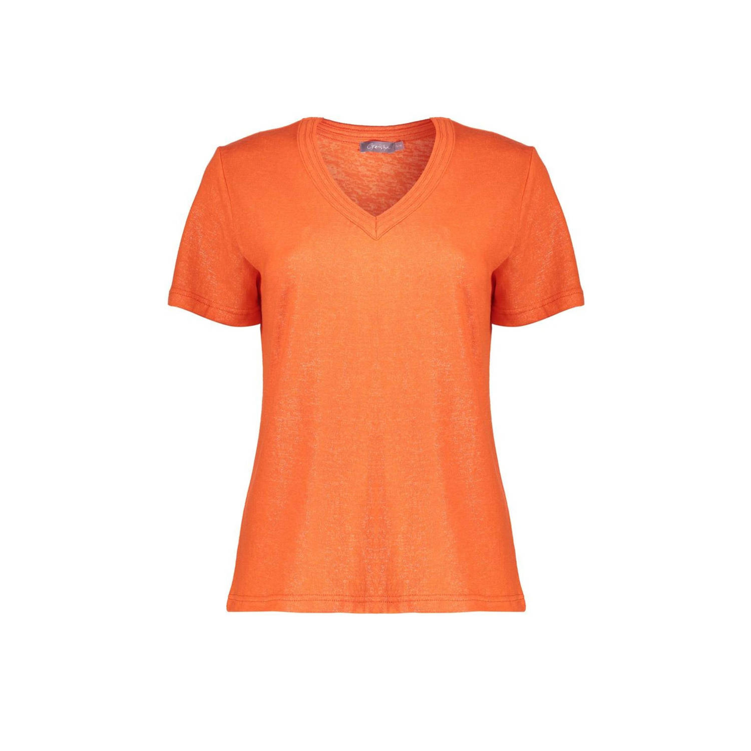 Geisha T-shirt oranje