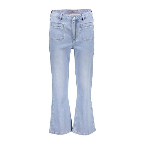 Geisha regular waist flared jeans light blue denim afbeelding