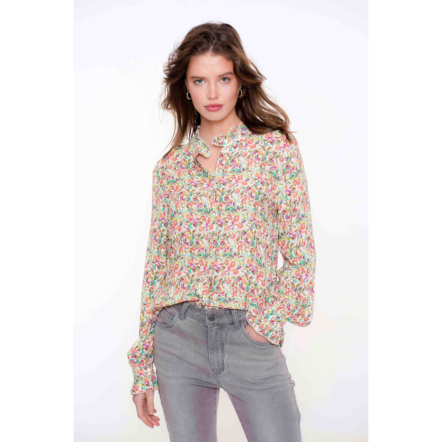 Geisha blouse multi