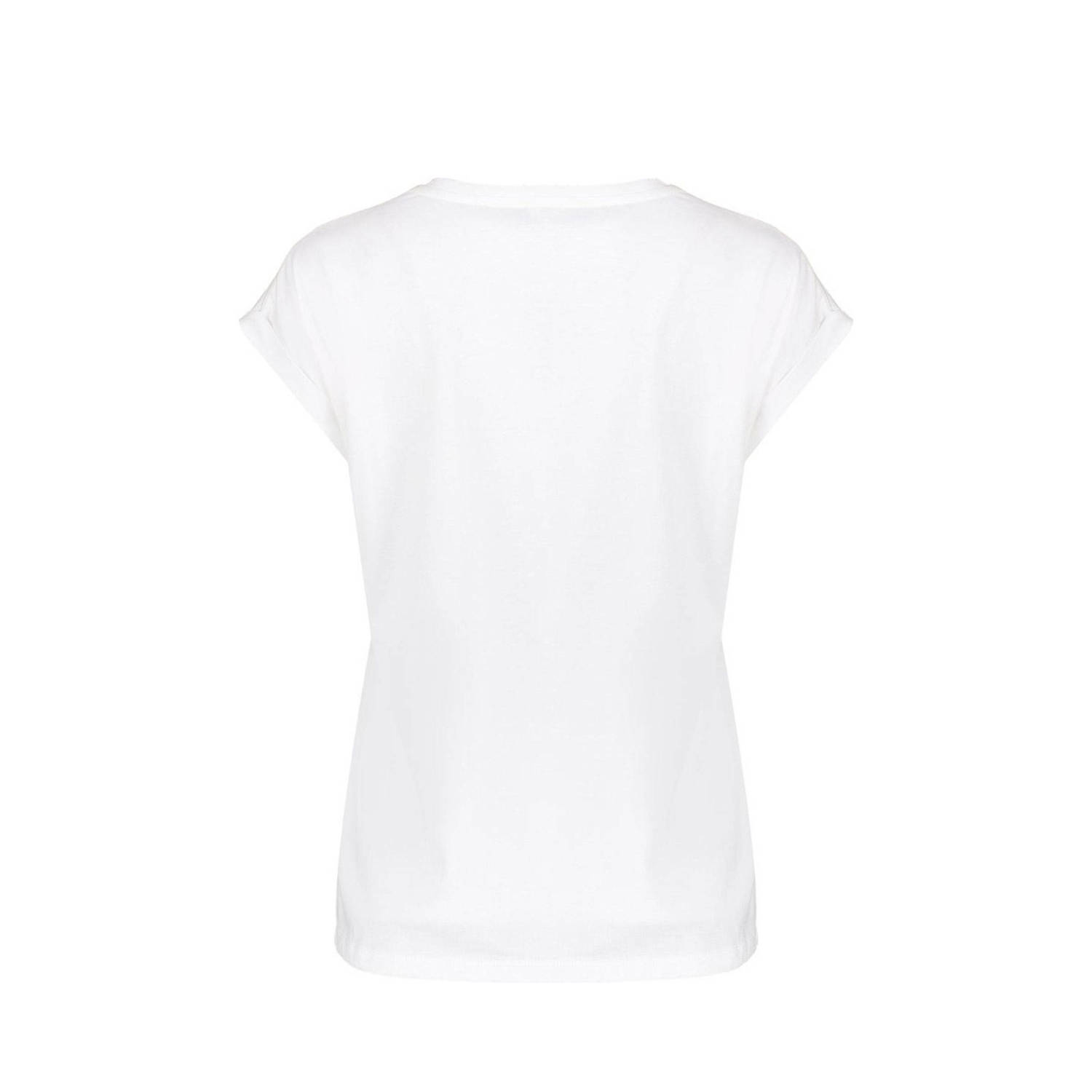 Geisha T-shirt wit
