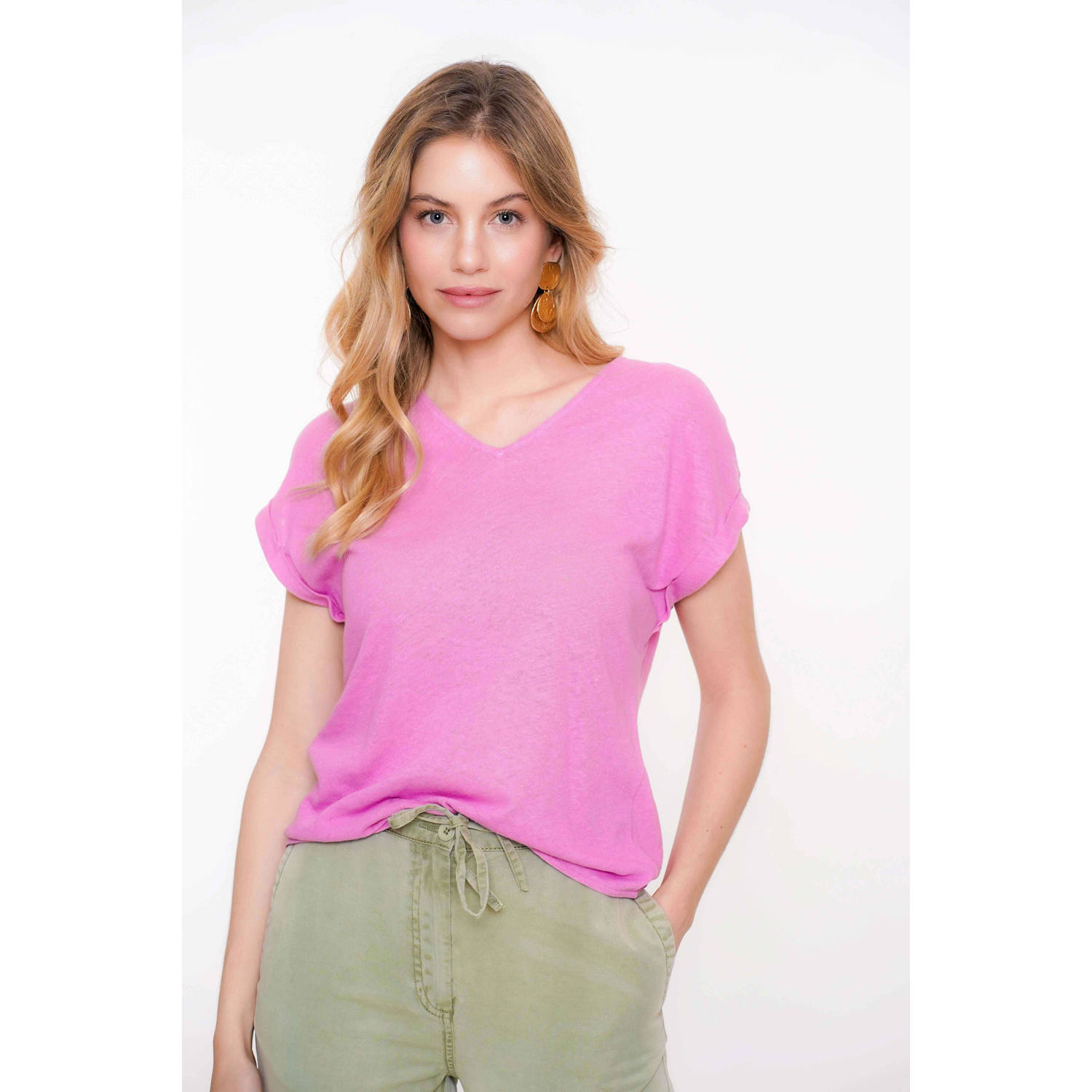 Geisha T-shirt roze