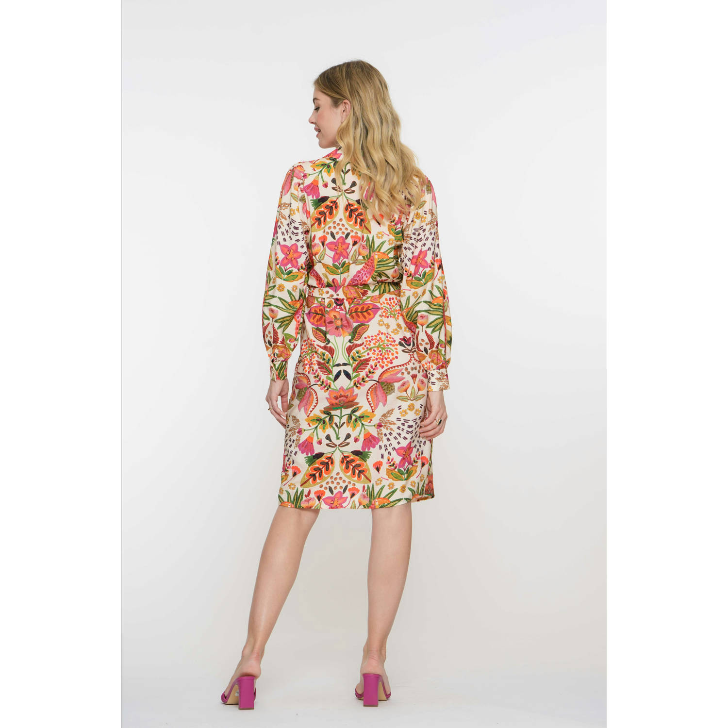 Geisha blousejurk multi