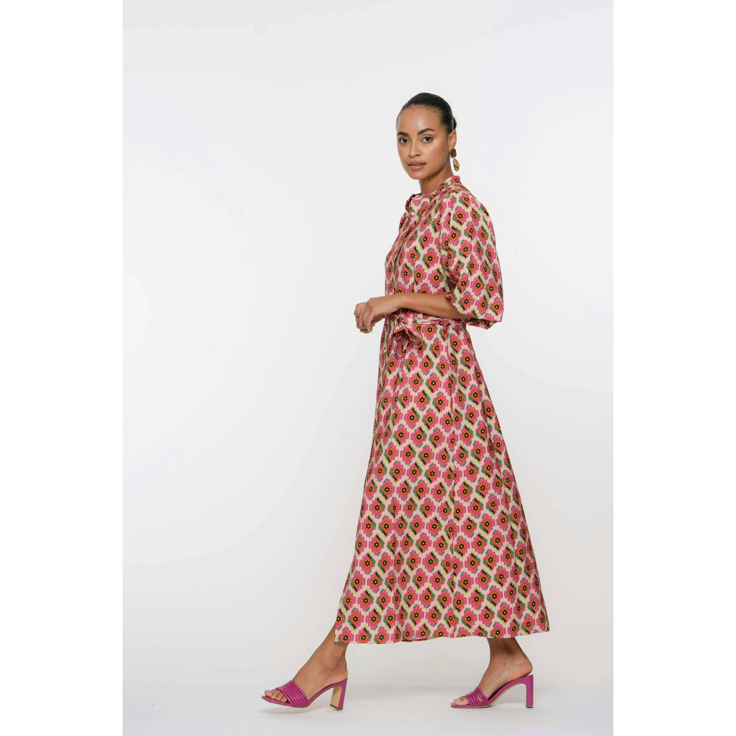 Geisha blousejurk ecru