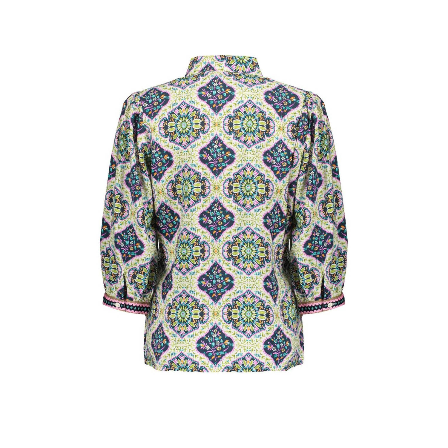 Geisha blouse groen
