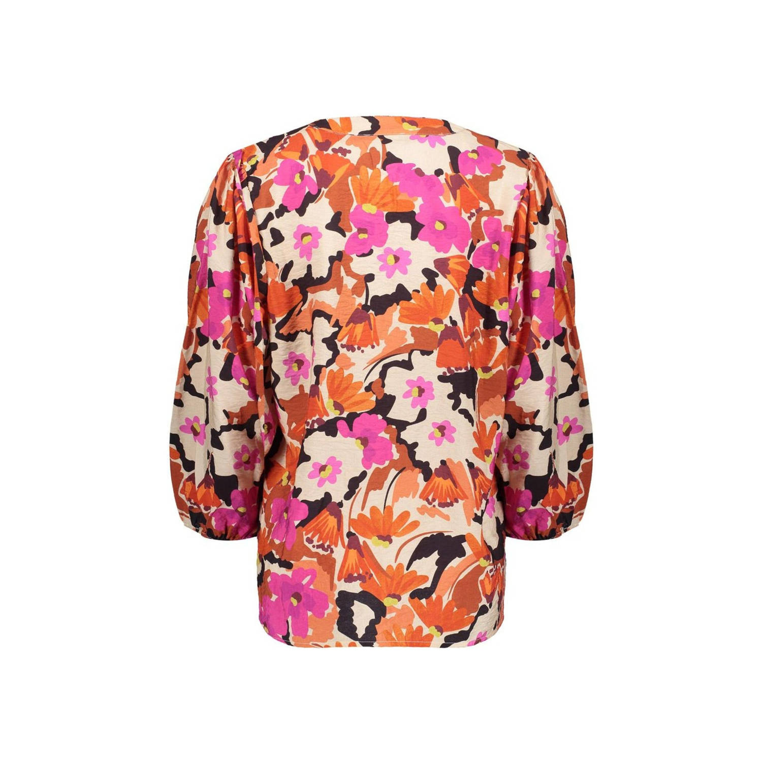 Geisha blousetop oranje