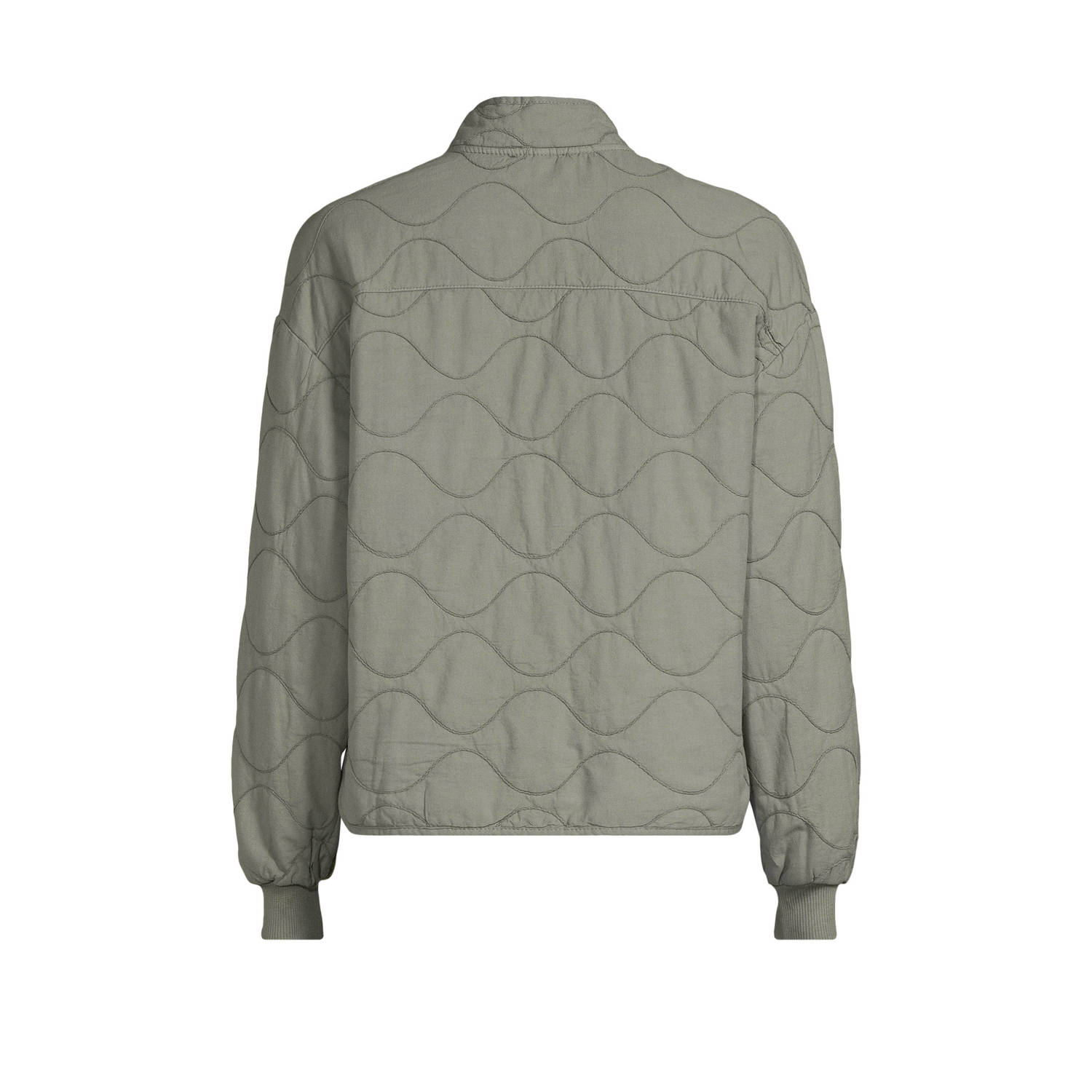 Geisha zomerjas quilted groen