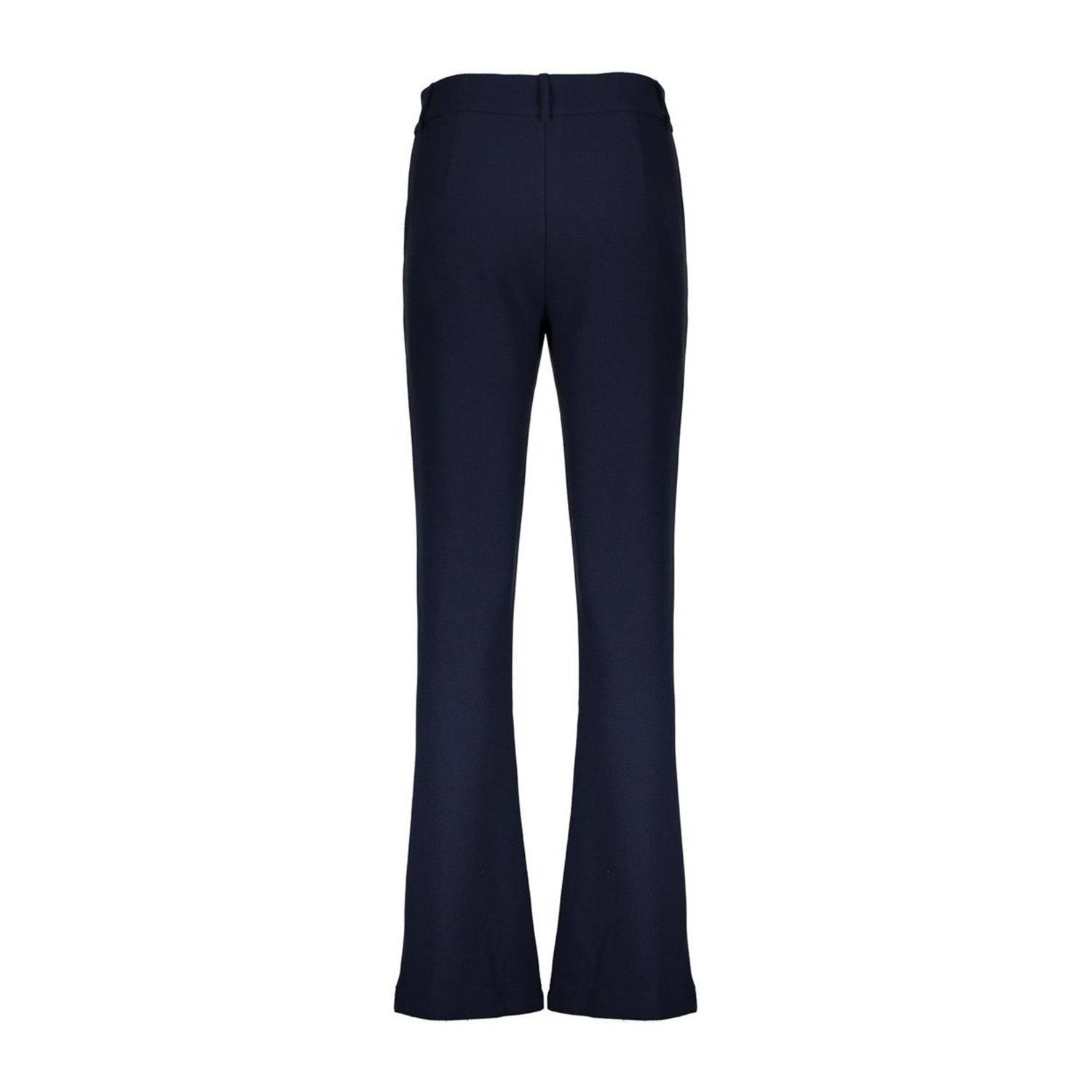 Geisha flared regular waist broek donkerblauw