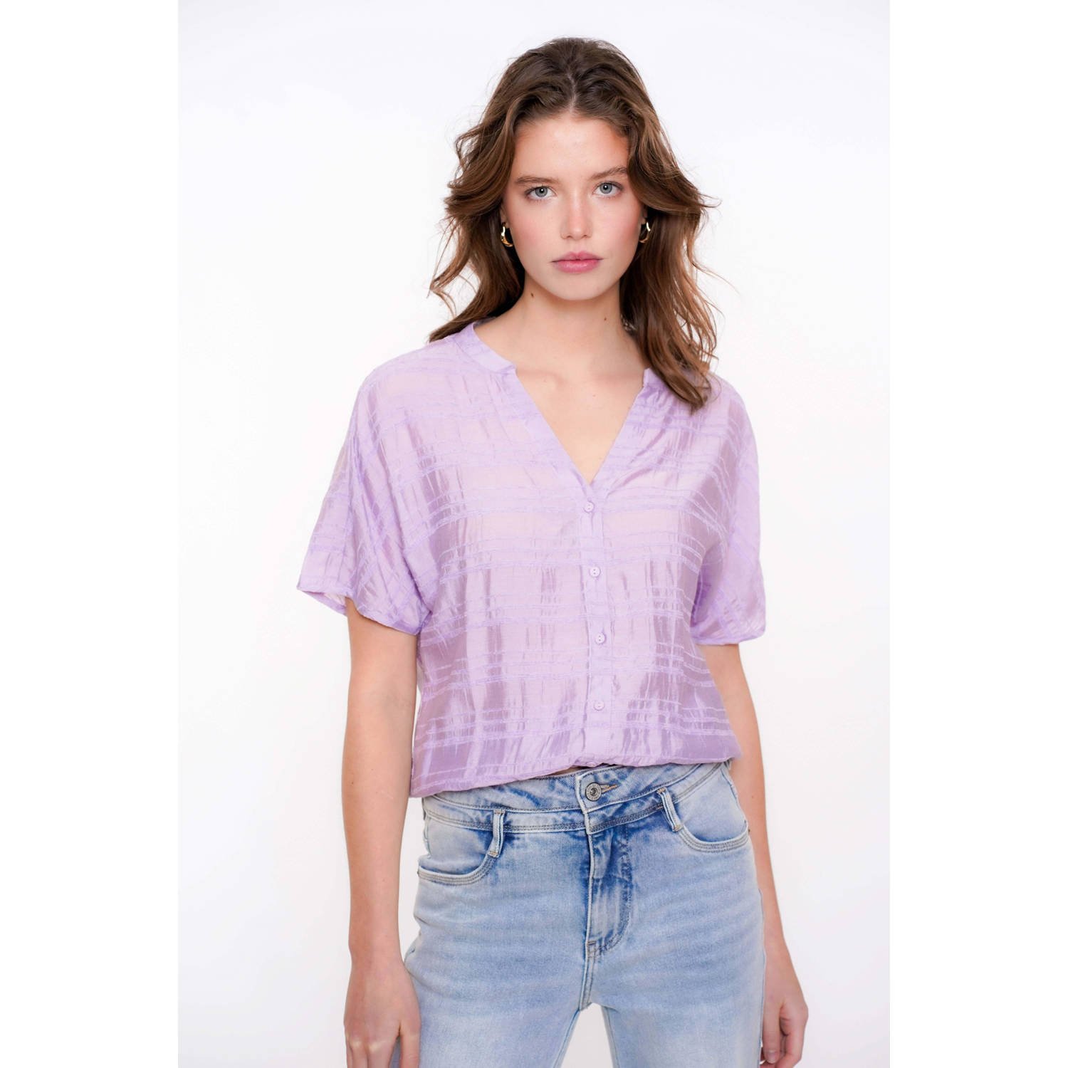 Geisha top lila