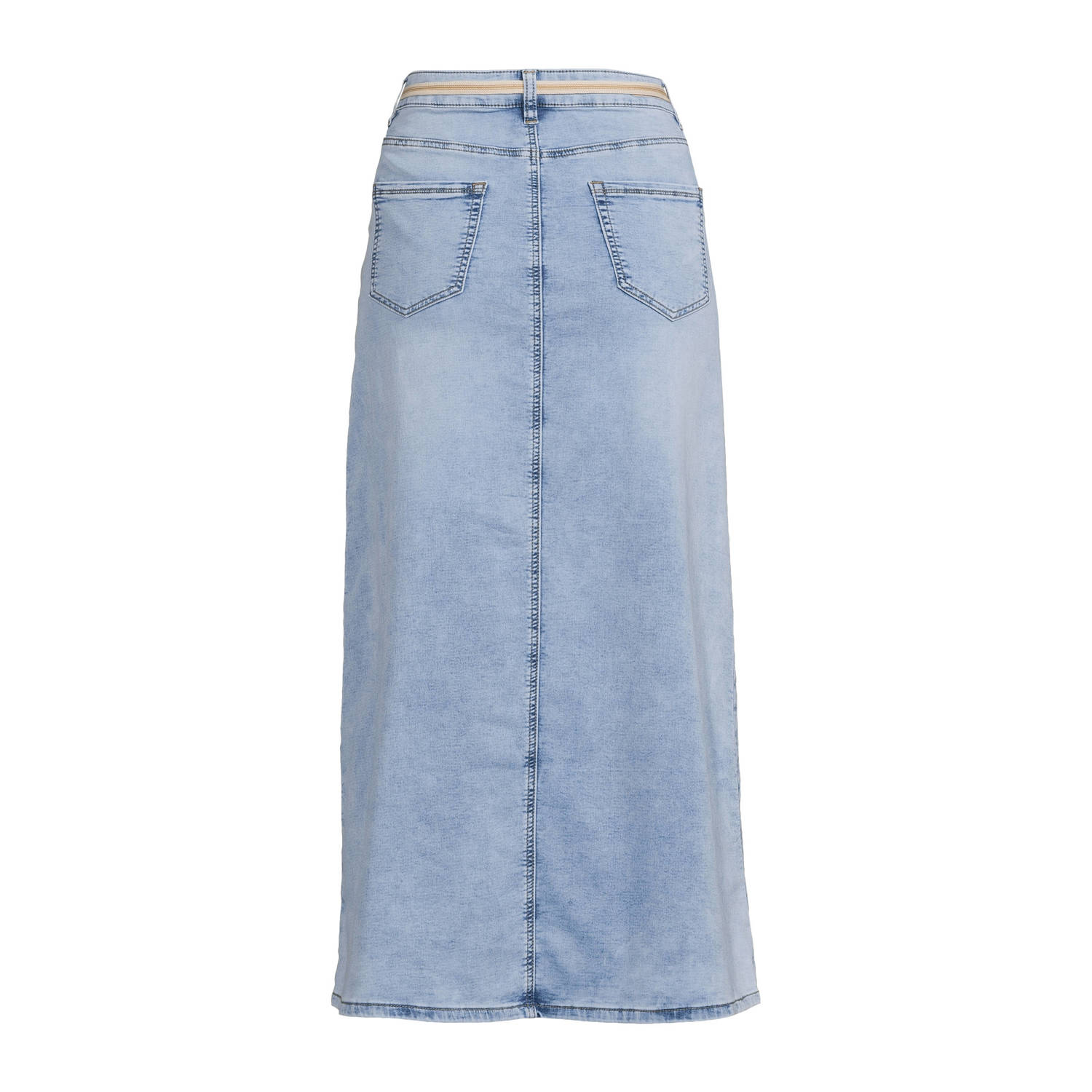 Geisha denim spijkerrok light blue denim