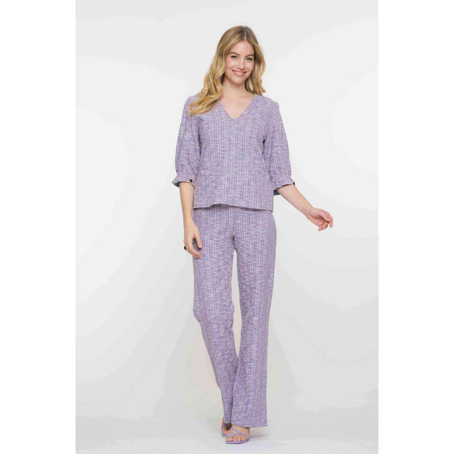 Geisha top lila