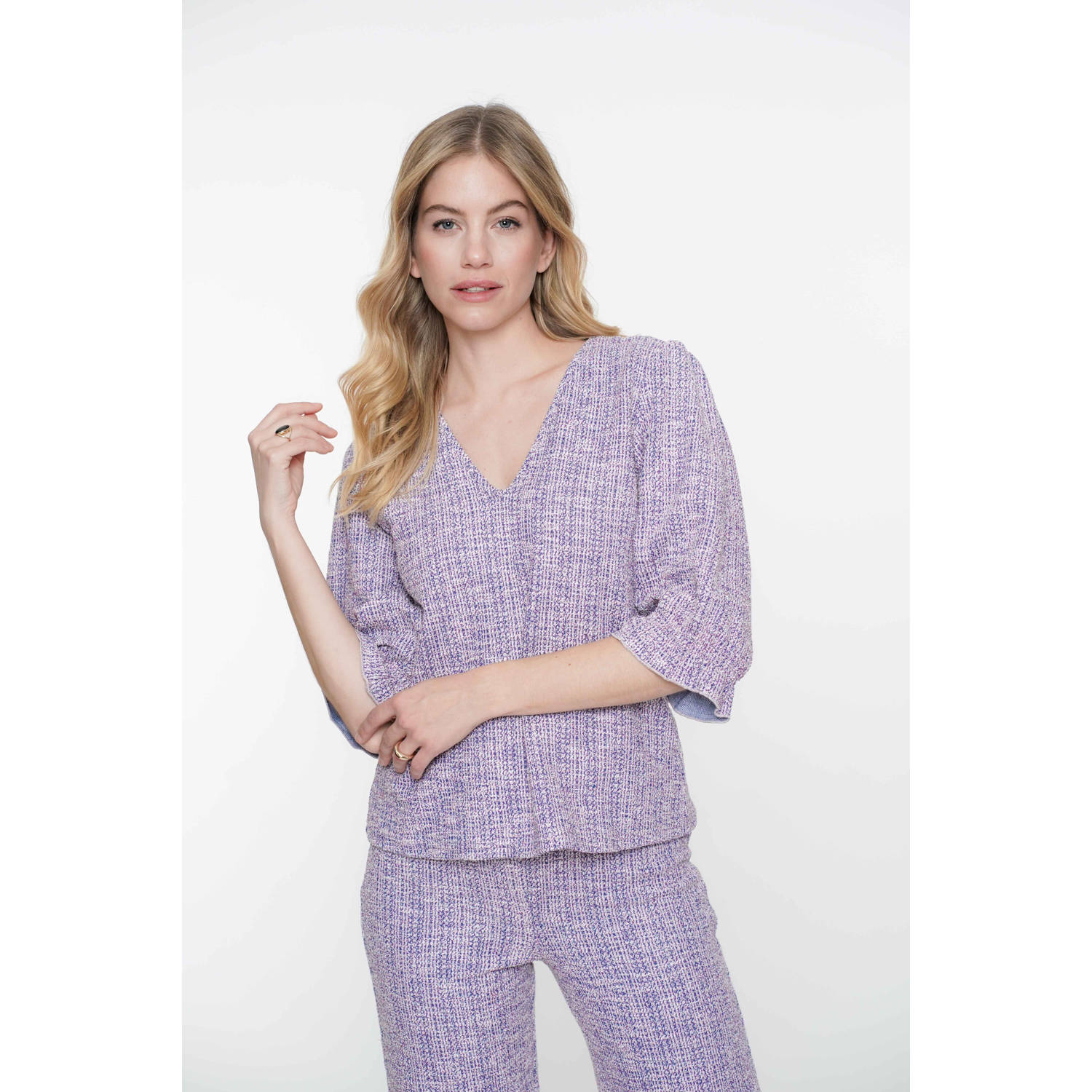 Geisha top lila