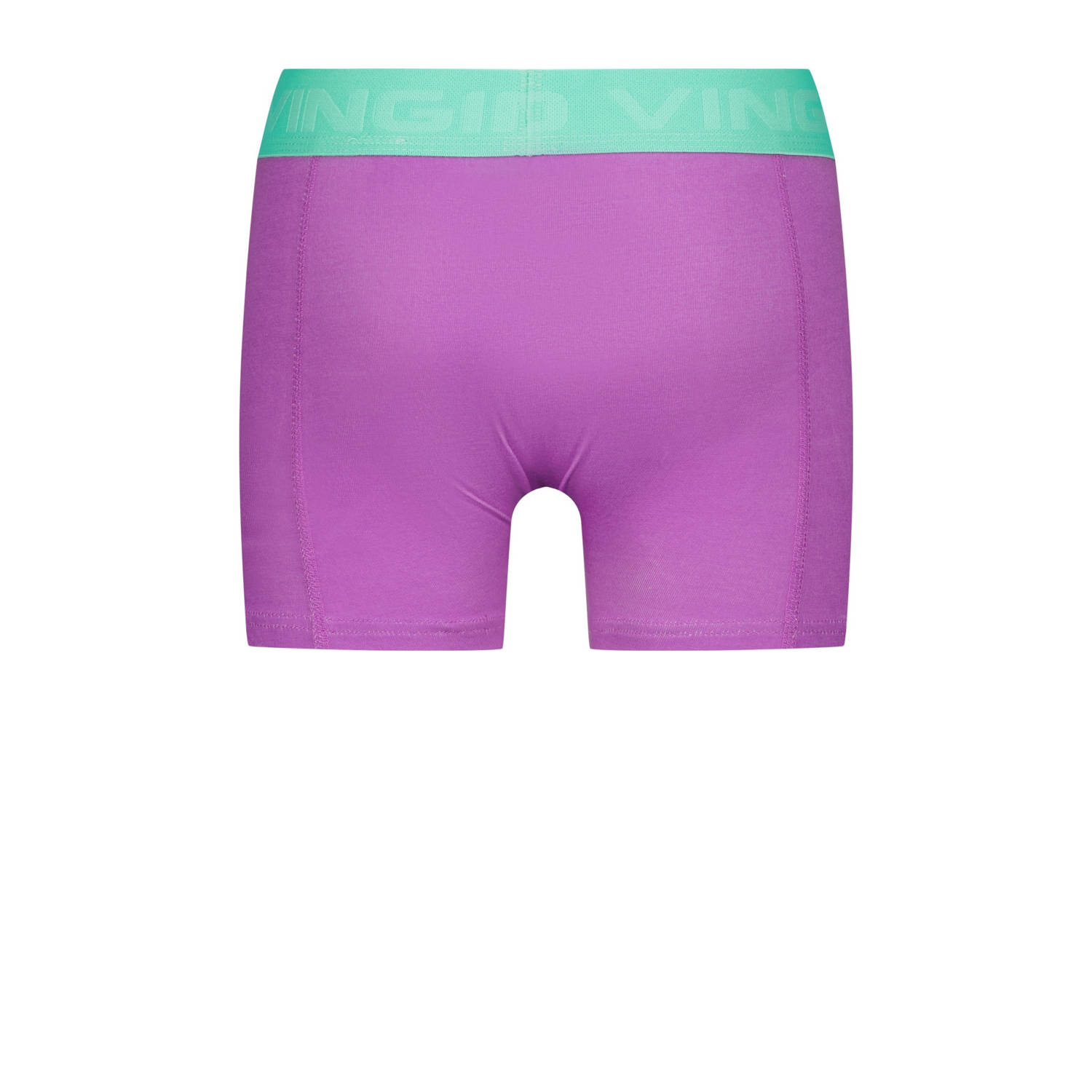 Vingino boxershort set van 3 oranje paars multicolor