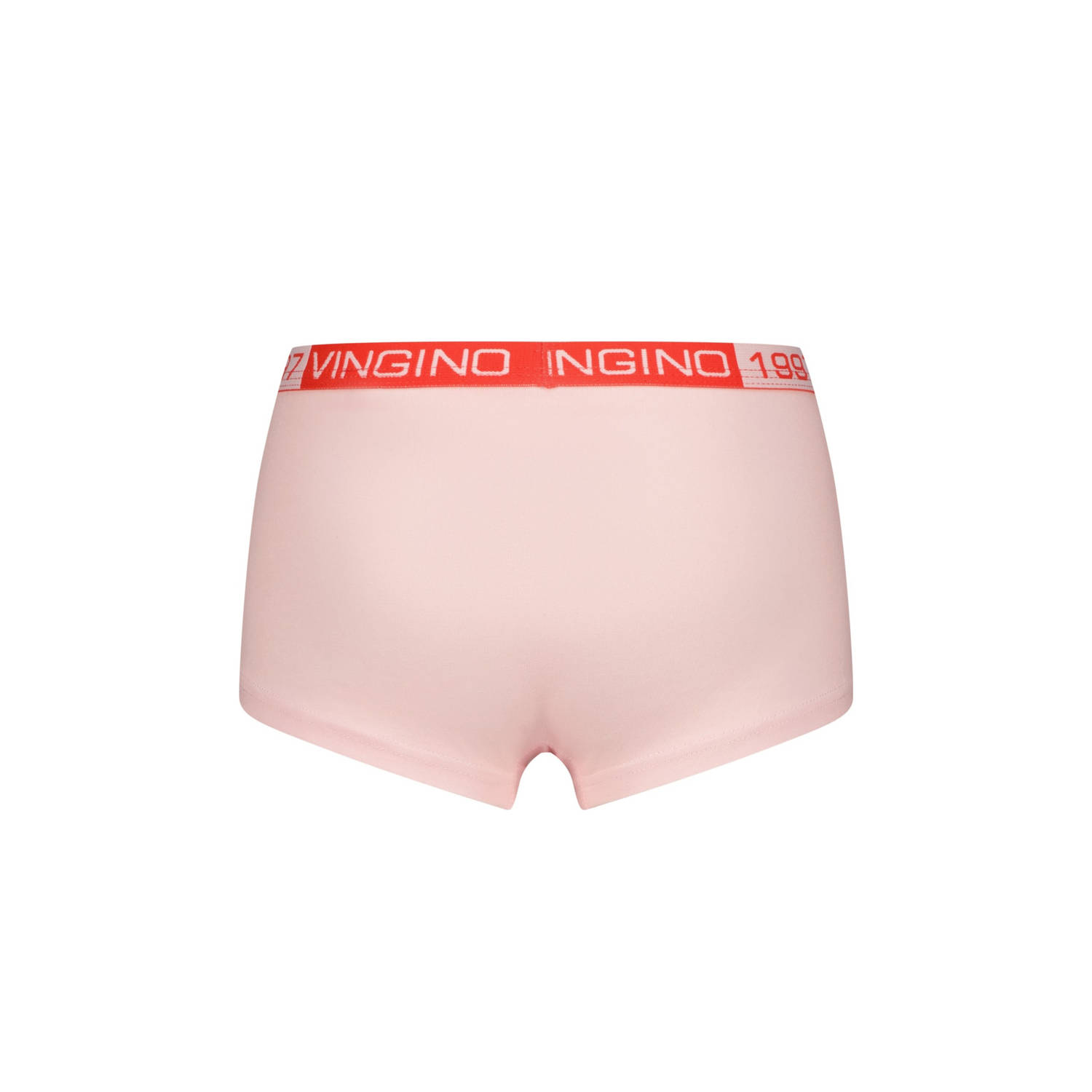 Vingino bh-top + 2 shorts zalmroze rood