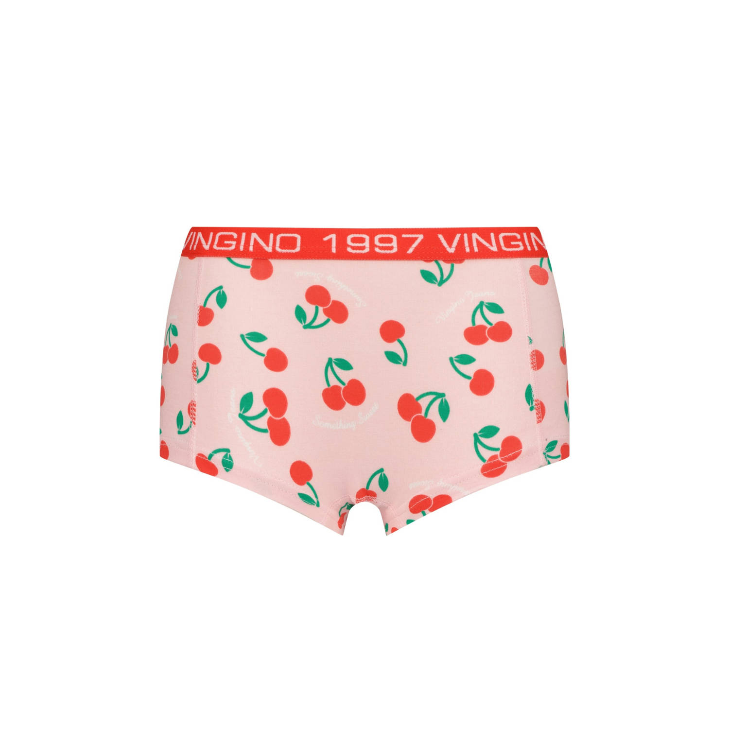 Vingino short set van 3 donkerblauw rood zalmroze