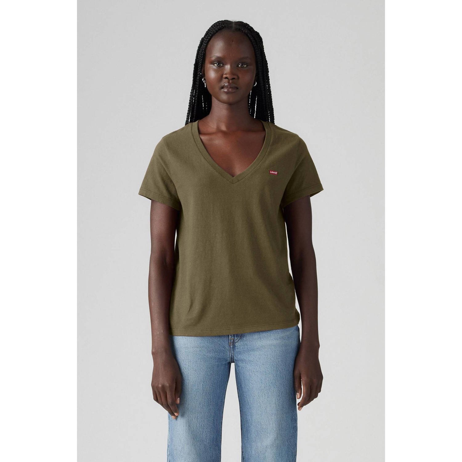 Levi's T-shirt kaki