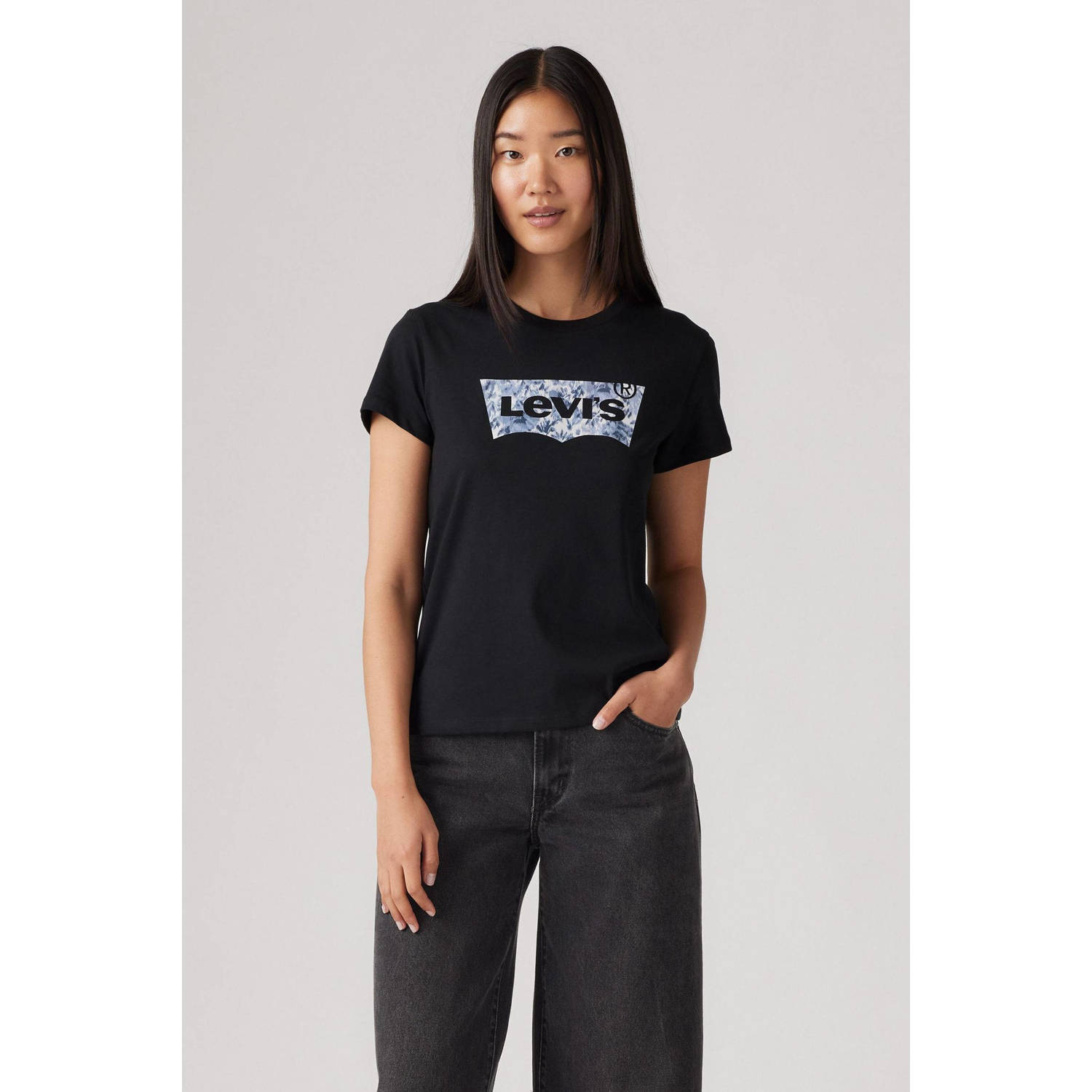Levi's T-shirt zwart