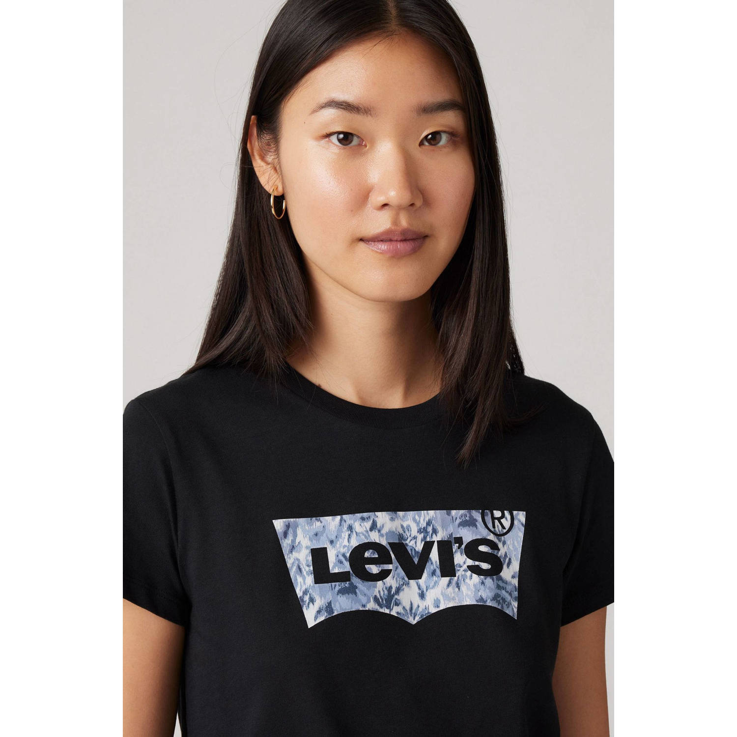 Levi's T-shirt zwart