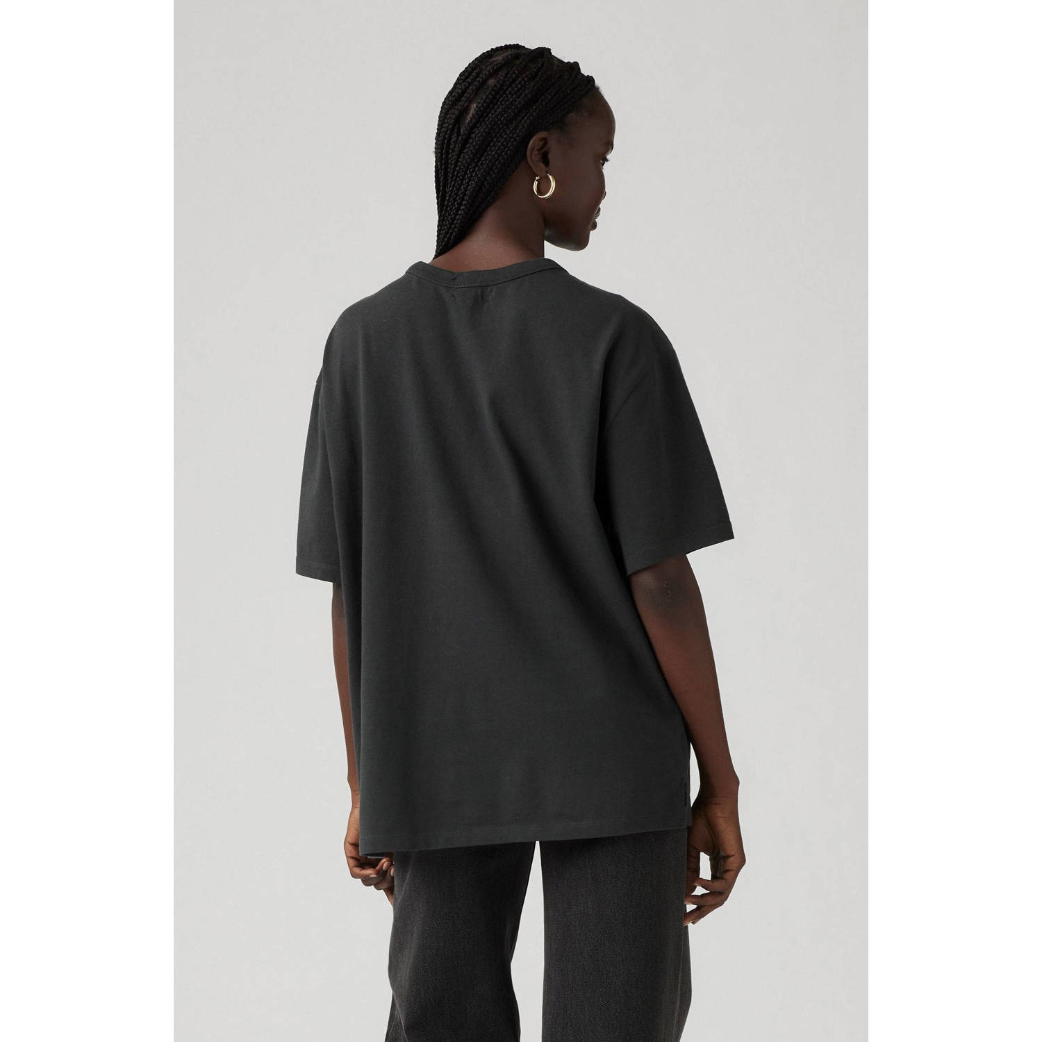 Levi's T-shirt antraciet