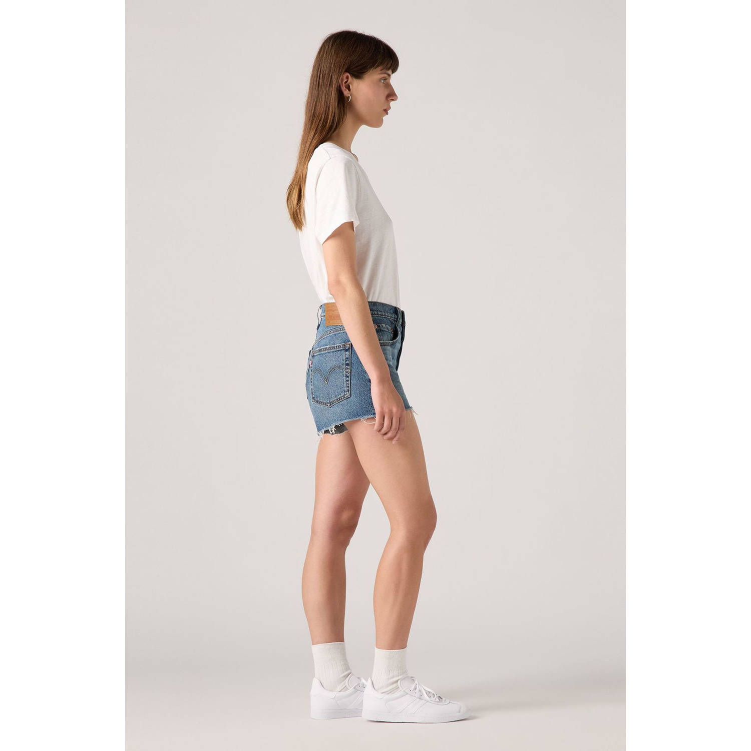 Levi's regular high waist denim short