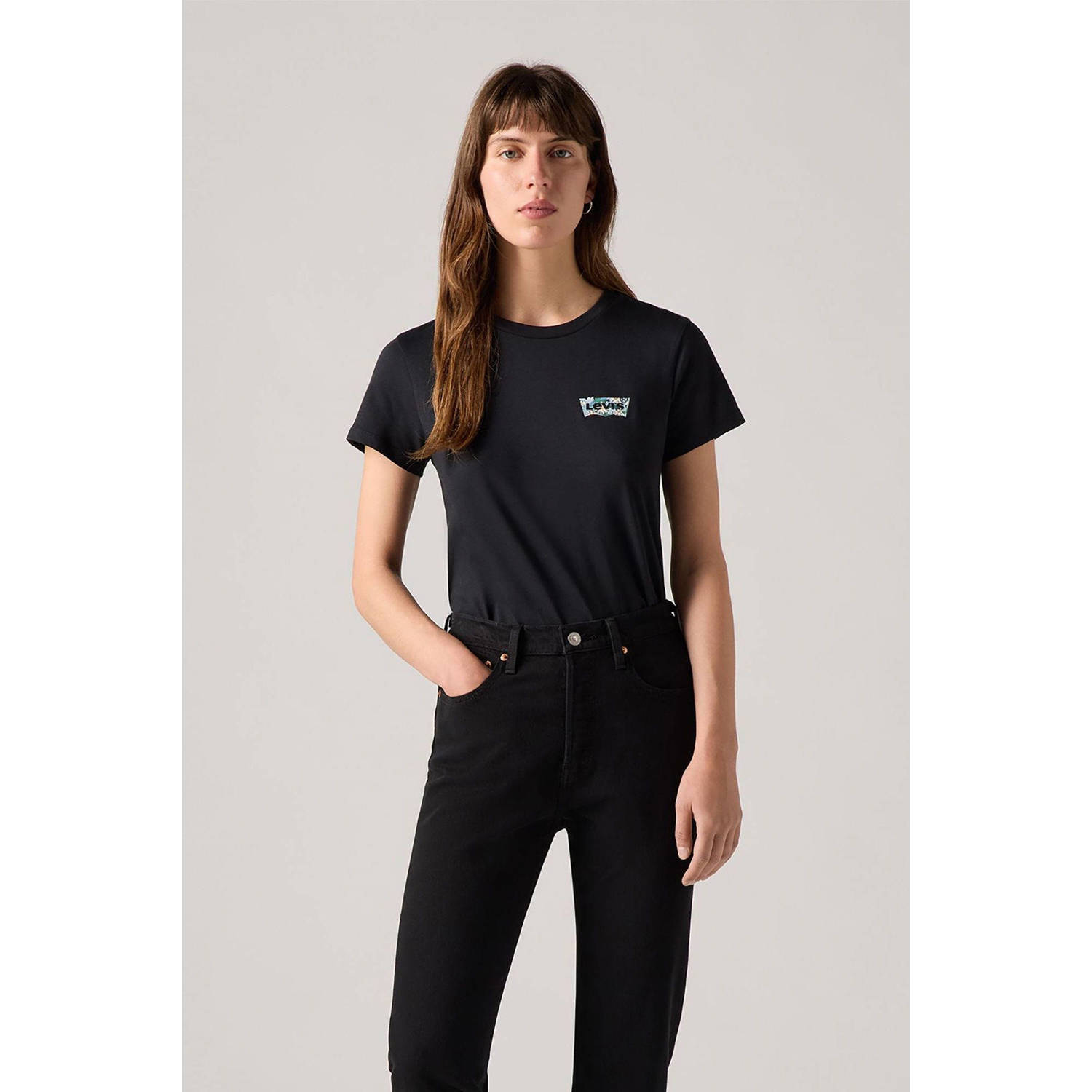 Levi's T-shirt zwart