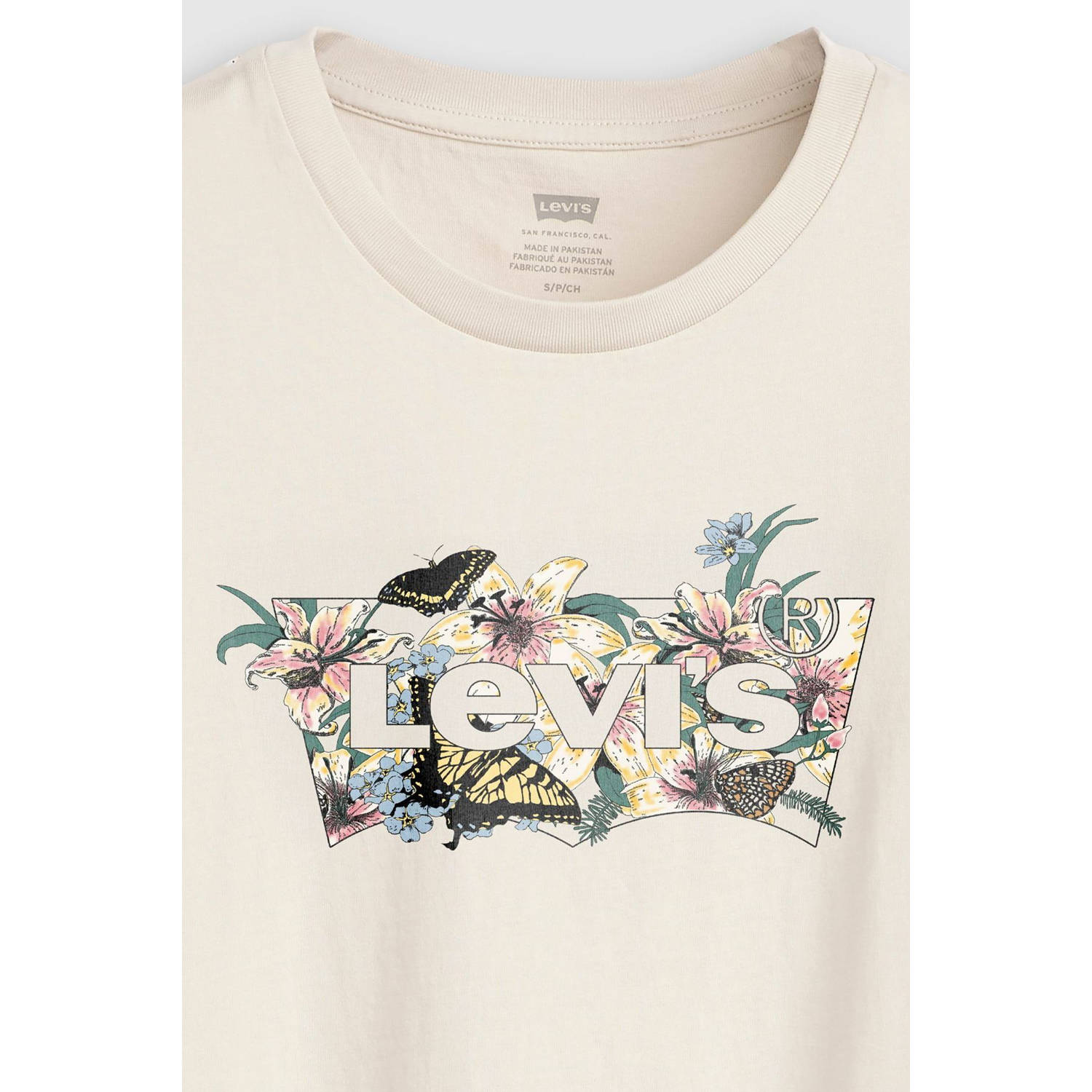 Levi's T-shirt ecru