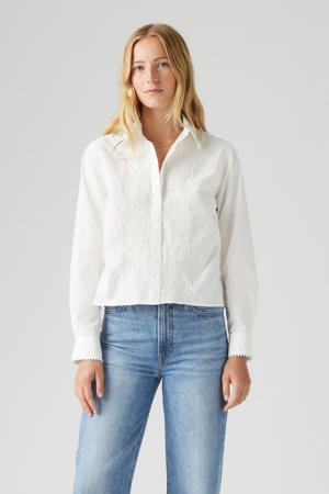 blouse wit broderie