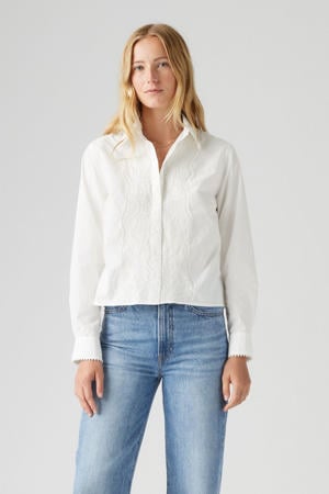 blouse wit broderie